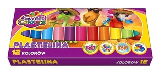 Plastelina 12 kolorów