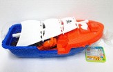Sada na písek loď pirátská s doplňky plast 40cm v síťce