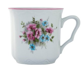 hrnek 270ml R -JEMNÉ KVĚTY, čes.porcelán