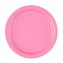 Papírový talíř 8ks růžový  22,8cm - Amscan