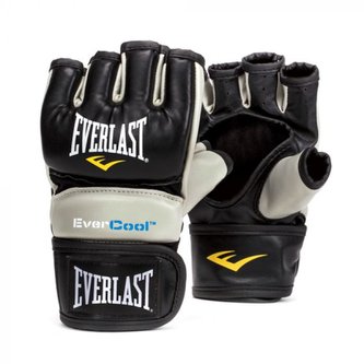 Everlast Rukavice EVERSTRIKE TRAINING GLOVES Barva: Černá/šedá, Velikost: M/L