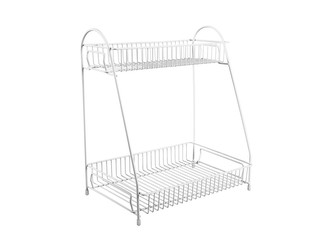 Stojan/odkapávač na nádobí bílá Present Time