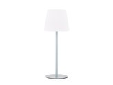 Venkovní nabíjecí stolní lampa 40cm modrá Leitmotiv