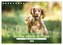Englischer Cocker Spaniel (Tischkalender 2024 DIN A5 quer), CALVENDO Monatskalender