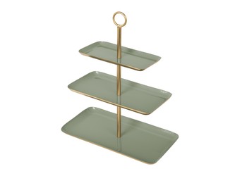 Servírovací talíř Slavnostní šedý Present Time