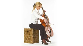 Sedák, stolička, taburet, odkládací stolek.. Landsitz sláma REMEMBER