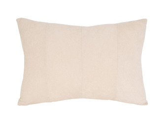 Manšestrový polštář Ribbed 40x60cm slonová kost Present Time
