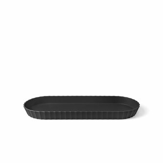 Tác oválný 37 cm černý Minerva Blim+