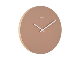 Nástěnné hodiny Colour Splash 31cm hnědá Karlsson