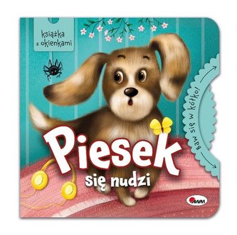 Baw się w kółko Piesek się nudzi