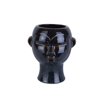 Kulatý květináč Mask round Present Time