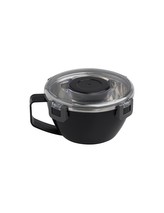 HERMETICKÝ KULATÝ OBĚDOVÝ BOX 0,85 l černý BRANDANI