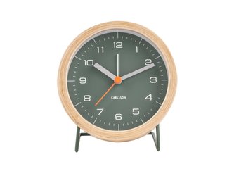 Budík Innate zelený Karlsson