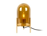 Stolní lampa Glass Bell zelená Leitmotiv