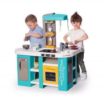 Kuchynka Studio Tefal XL Bubble modro-žltá elektronická Kuchynka Studio Tefal XL Bubble modro-žltá elektronická