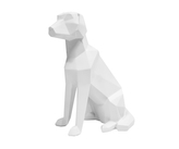 Soška Origami Dog sedící pes 25,4 cm Present Time