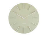 Nástěnné hodiny Discreet 40 cm olivově zelené Karlsson