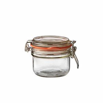 Kulatá zavařovací sklenice s klipem, 0,125 l Kilner