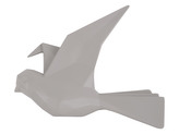 Nástěnná dekorace Origami letící pták L 25,3 cm šedý Present Time