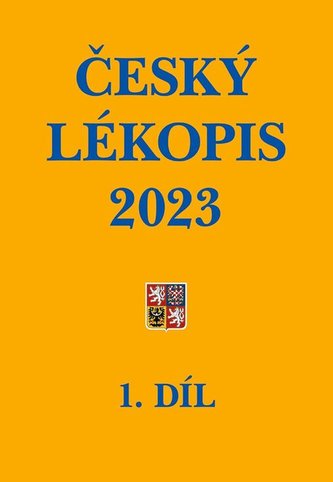 Český lékopis 2023, 1. díl