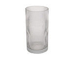 Skleněná váza Allure Straight 20 cm L šedá Present Time