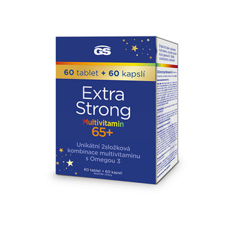 GreenSwan GS Extra Strong Multivitamin 65 + 60 tbl.+ 60 kapslí