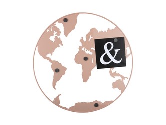 Magnetická nástěnka Memo Board růžová Present Time