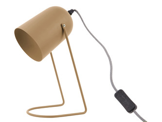 Stolní lampa Enchant pískově hnědá Leitmotiv