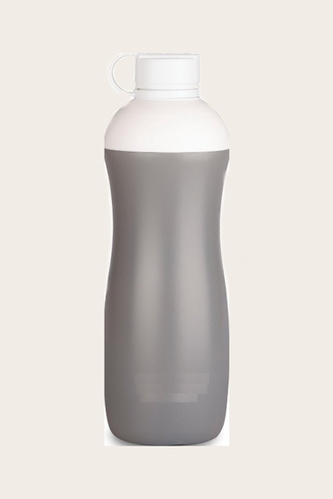 Láhev na vodu Bio drup šedá 500ml RETULP