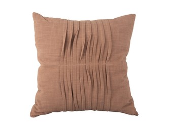 Bavlněný čtvercový polštář Square 45x45 cm čokoládově hnědá Present Time