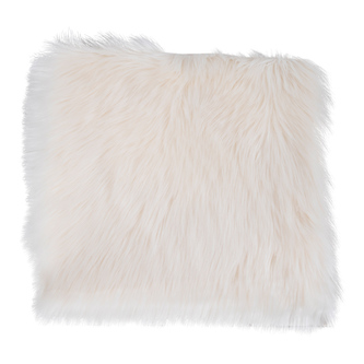 House Nordic podsedák 40cm z jehněčí kožešiný umělá, slonové kost