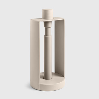 Stojan na papírové utěrky s brzdou STOP hnědošedý Blim+