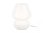 Stolní lampa sklo Vintage bílá Leitmotiv