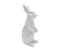 Soška Origami Bunny stojící králíček 25,2 cm Present Time