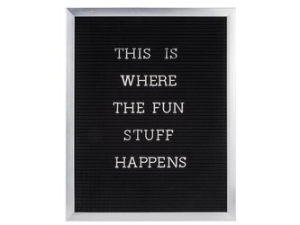 Závěsná tabule 40 x 50 cm L Present Time