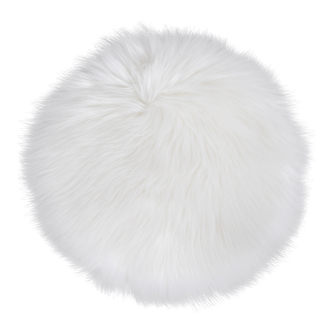 House Nordic podsedák z jehněčí kůže umělá 35cm, slonová kost