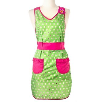 Zástěra FLOWER POWER kytičková VIGAR