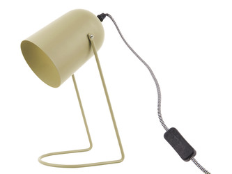 Stolní lampa Enchant olivově zelená Leitmotiv