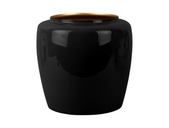 Květináč Grand velký černý Present Time