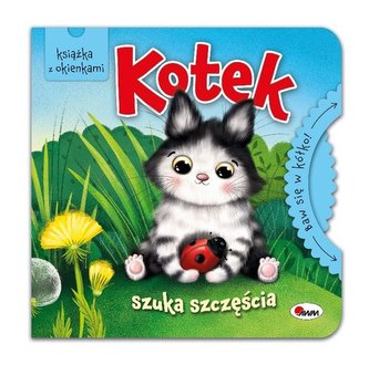 Baw się w kółko Kotek sie nudzi