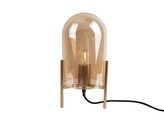 Stolní lampa Glass Bell hnědá Leitmotiv