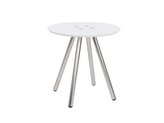 Malý stolek se stříbrnými nohami Leitmotiv