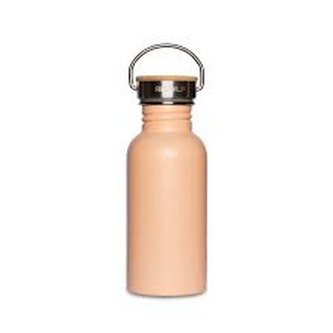 Nerezová láhev Urban na vodu s bambusovým víčkem 500 ml růžová RETULP