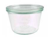 WECK sklen.zavař. 370ml+víčko-1ks-WECK Sturz (d100)