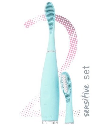 Foreo Issa Klasický zubní kartáček 2 Sensitive Set Silicone Sonic 1 ks Mint unisex