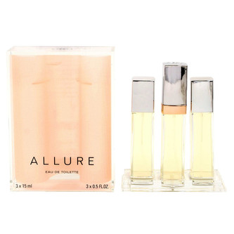 Chanel Allure Toaletní voda 3x15 ml pro ženy Chanel Allure Toaletní voda 3x15 ml pro ženy
