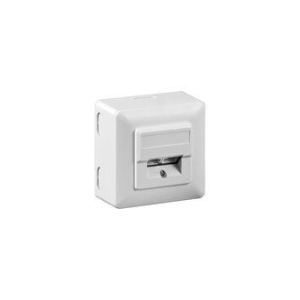 UTP účastnická zásuvka 2x RJ45 na omítku