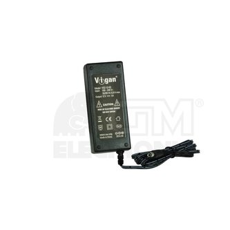 Spínaný síťový napájecí adaptér 36W, 12V/3A DC, souosý konektor 5,5/2,1mm, vnitřní plus, stabilizovaný