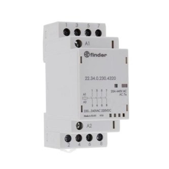 Modulový stykač 230VAC 4p