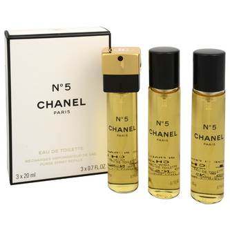 Chanel No.5 Toaletní voda 3x20 ml Náplň pro ženy